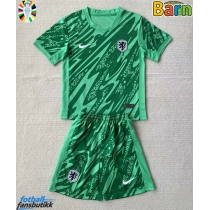 Nederland Keeper Hjemmedraktsett Barn EM 2024 Kortermet (+ Korte bukser)